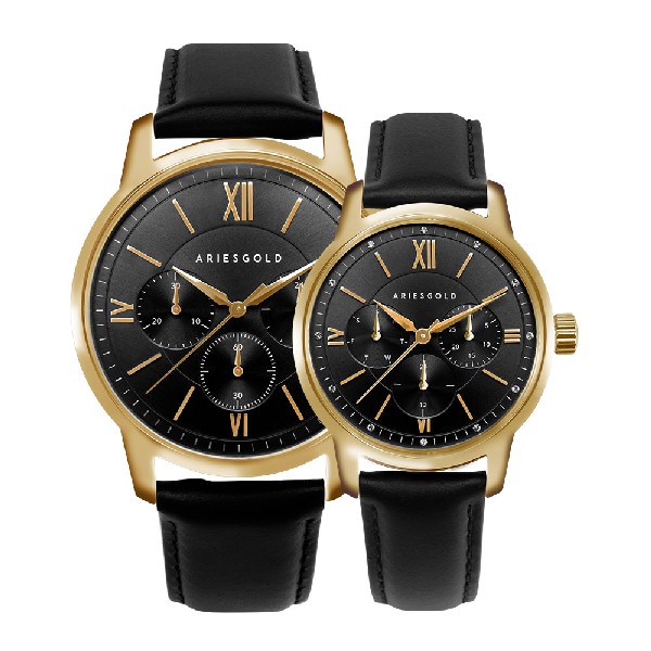 ARIES GOLD ETERNAL G 1027 & L 1028 G-BKG COUPLE'S SET